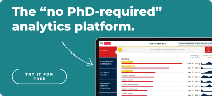 the "no phd required" analytics platform