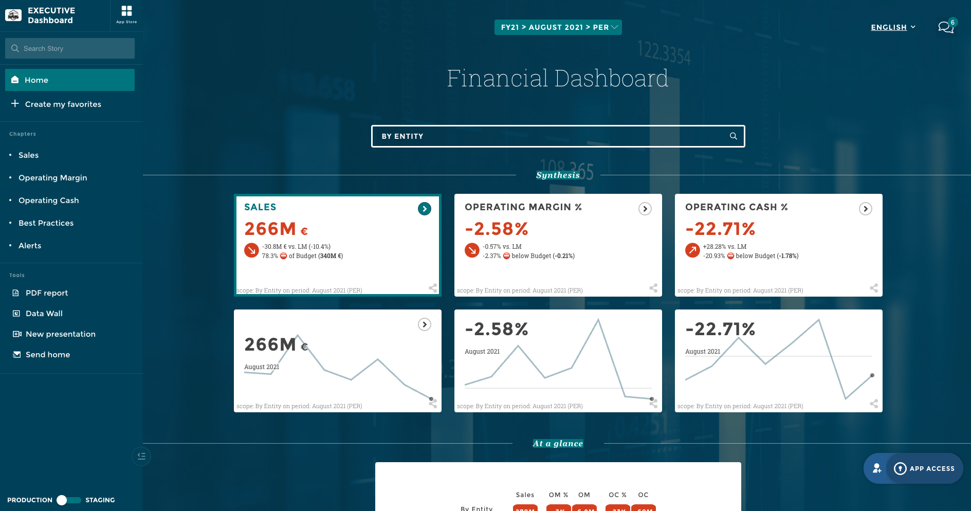 7 Executive Dashboards & Reporting Examples