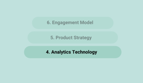 Product readiness starts with understanding the analytics needs you have depending on the data readiness of the company