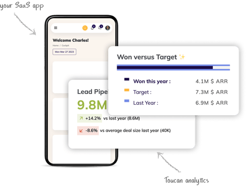 Embedded analytics mobile