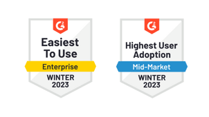 G2 badges demo winter 2023