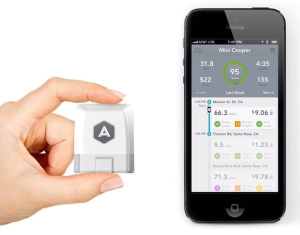 automatic application analytics data voiture