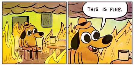 Everything is burning but it is fine - Toco plan