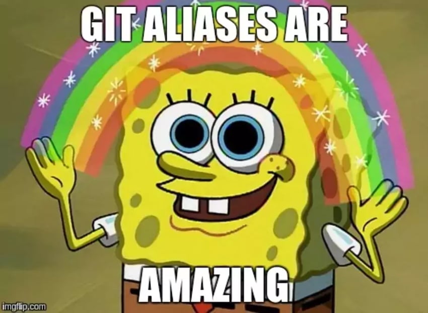 SpongeBob loves git