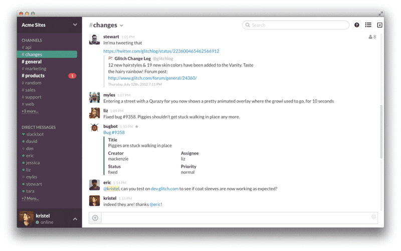 Slack Use Case