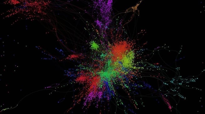 Data visualisation des relations dans l’univers de Star Wars © Kirell Benzi