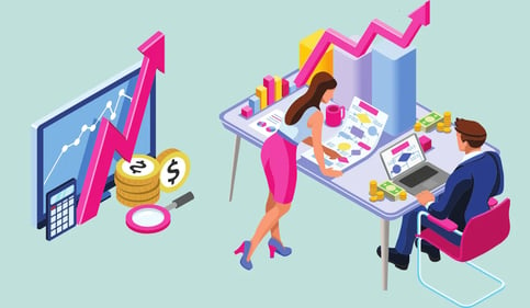 Representation of net revenue vs gross revenue and how they differ