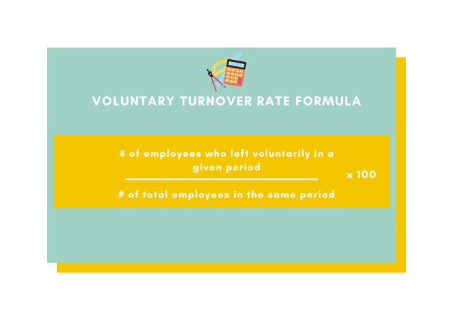 Voluntary Turnover Rate Formula