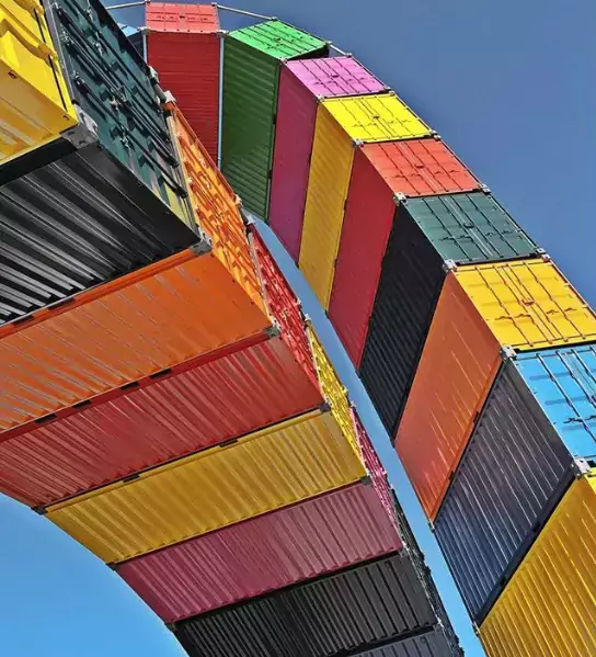 Vincent Ganivet's Containers - Photo by Erwan Ben Souiden