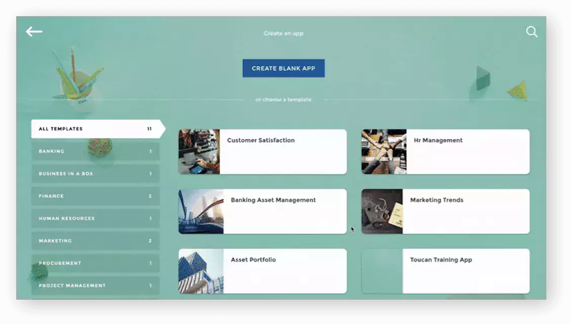 Toucan-app-templates