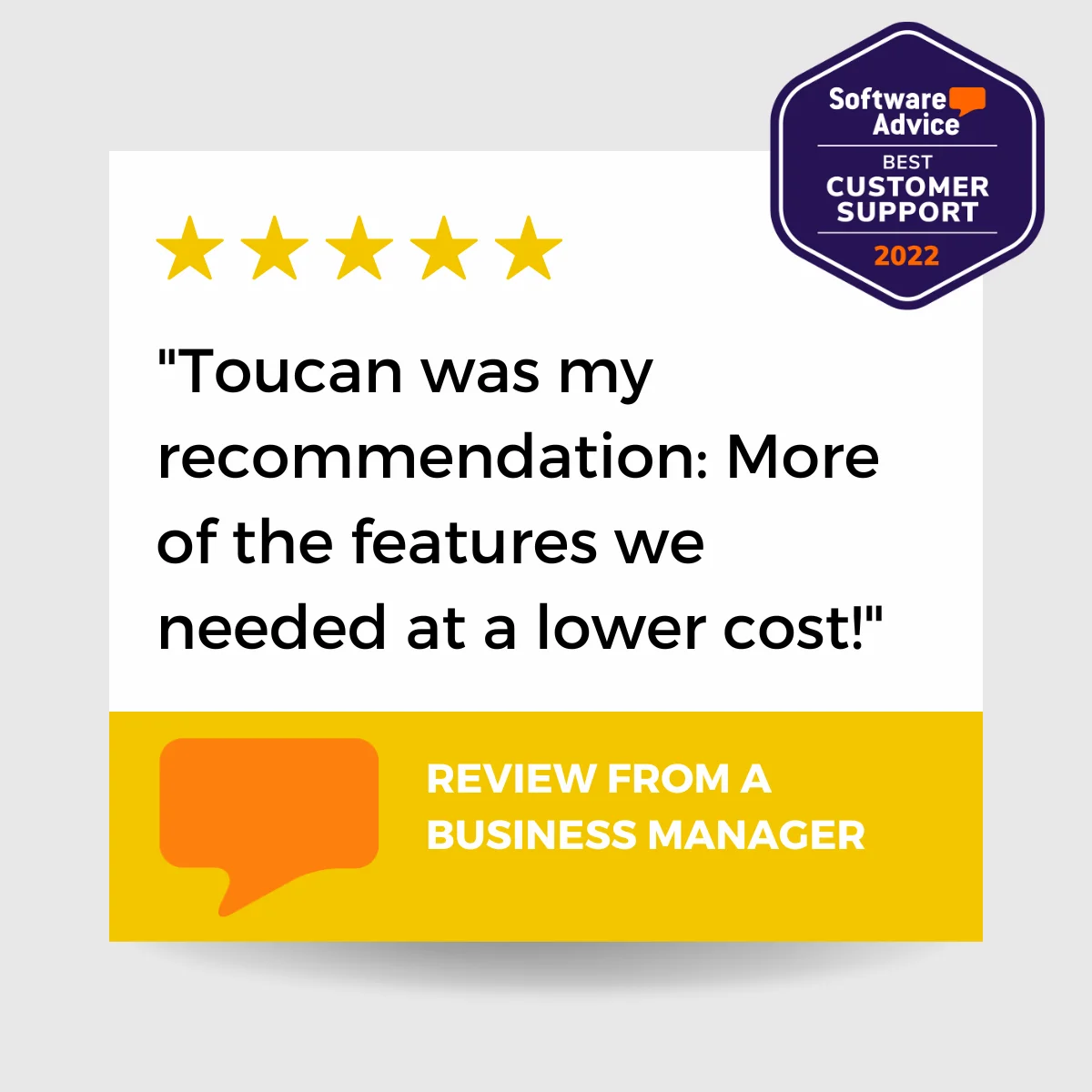 Toucan tool Software Advice Review