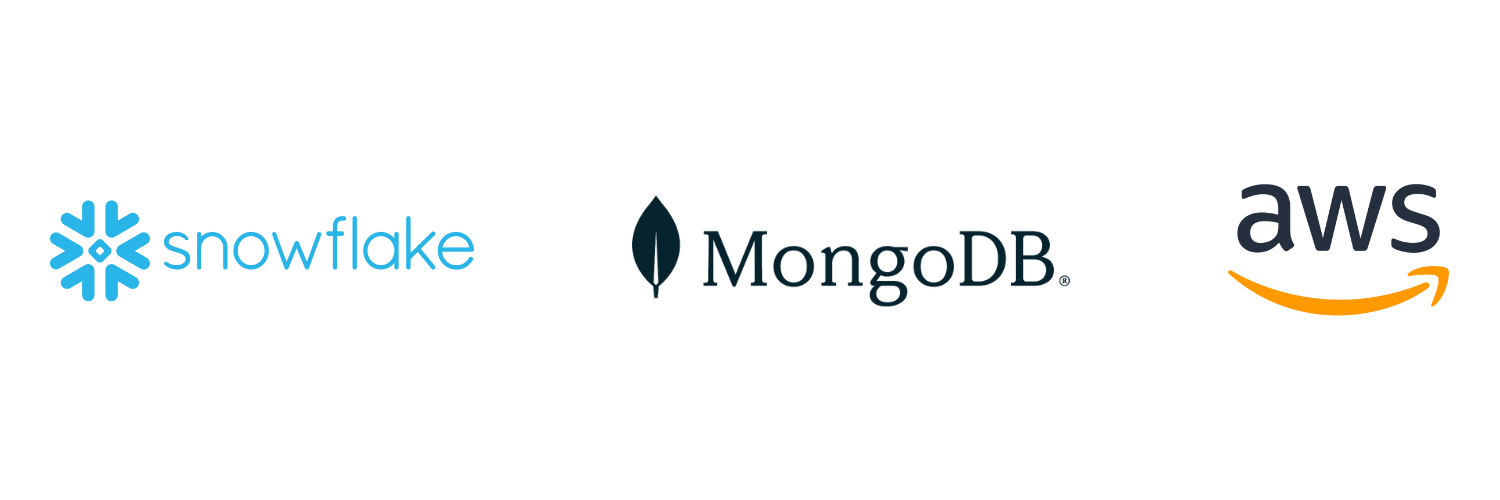 Snowflake, MongoDB, Redshift